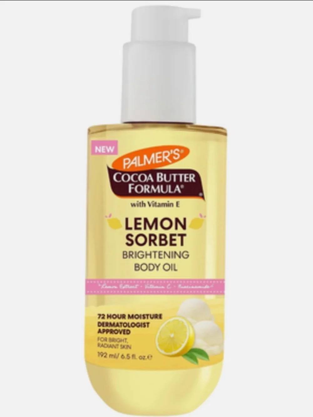 Palmer's Lemon Sorbet Brightening Body Oil 6.5 OZ